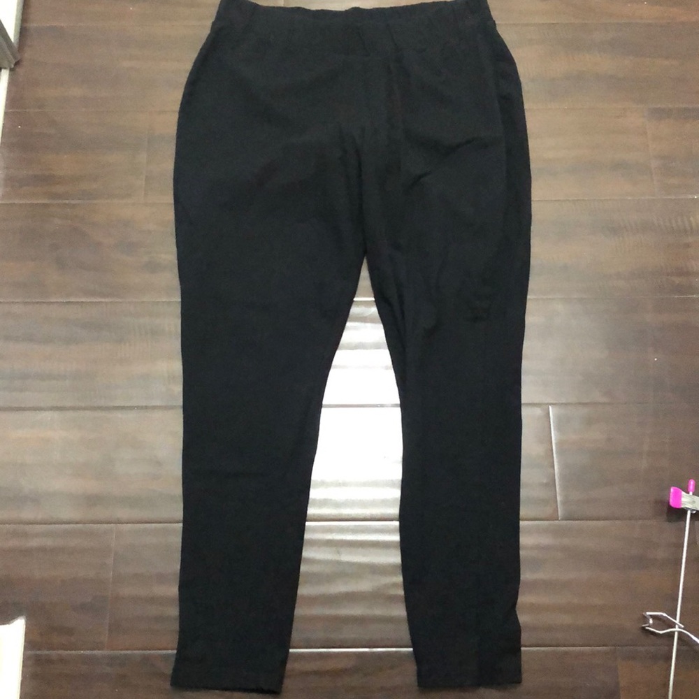 Black Cotton Leggings